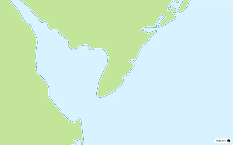Screenshot of MapLibre Vector Text